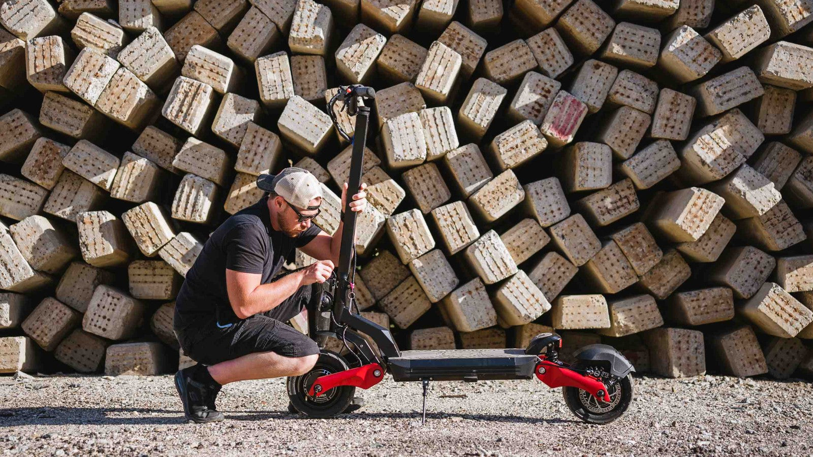 Varla foldable electric scooter