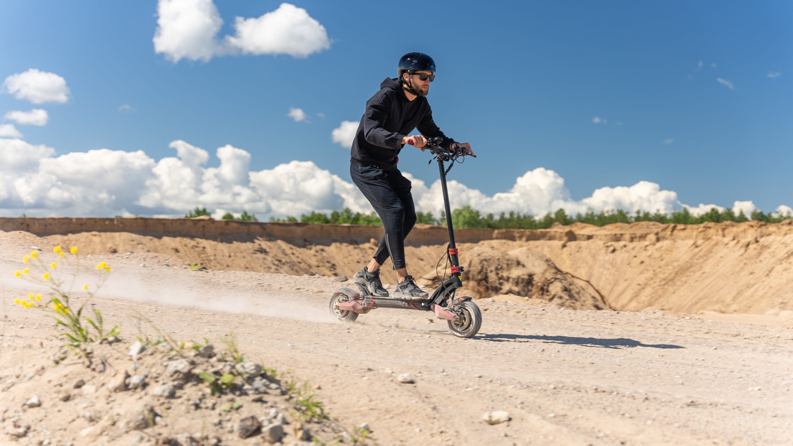 A trip along the Arroyo Seco bike path on Your Varla Scooter