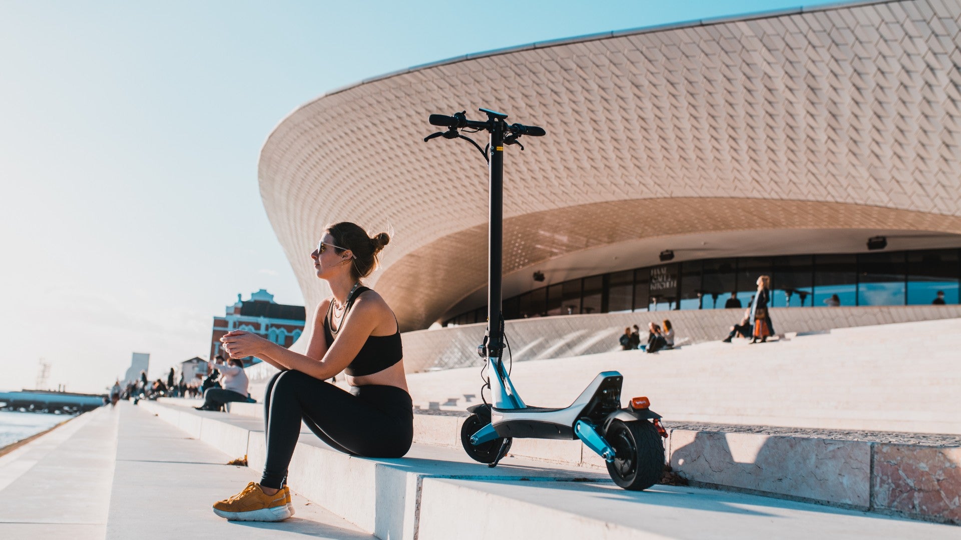 Riding A E-Scooter Is Actually Not Hard At All