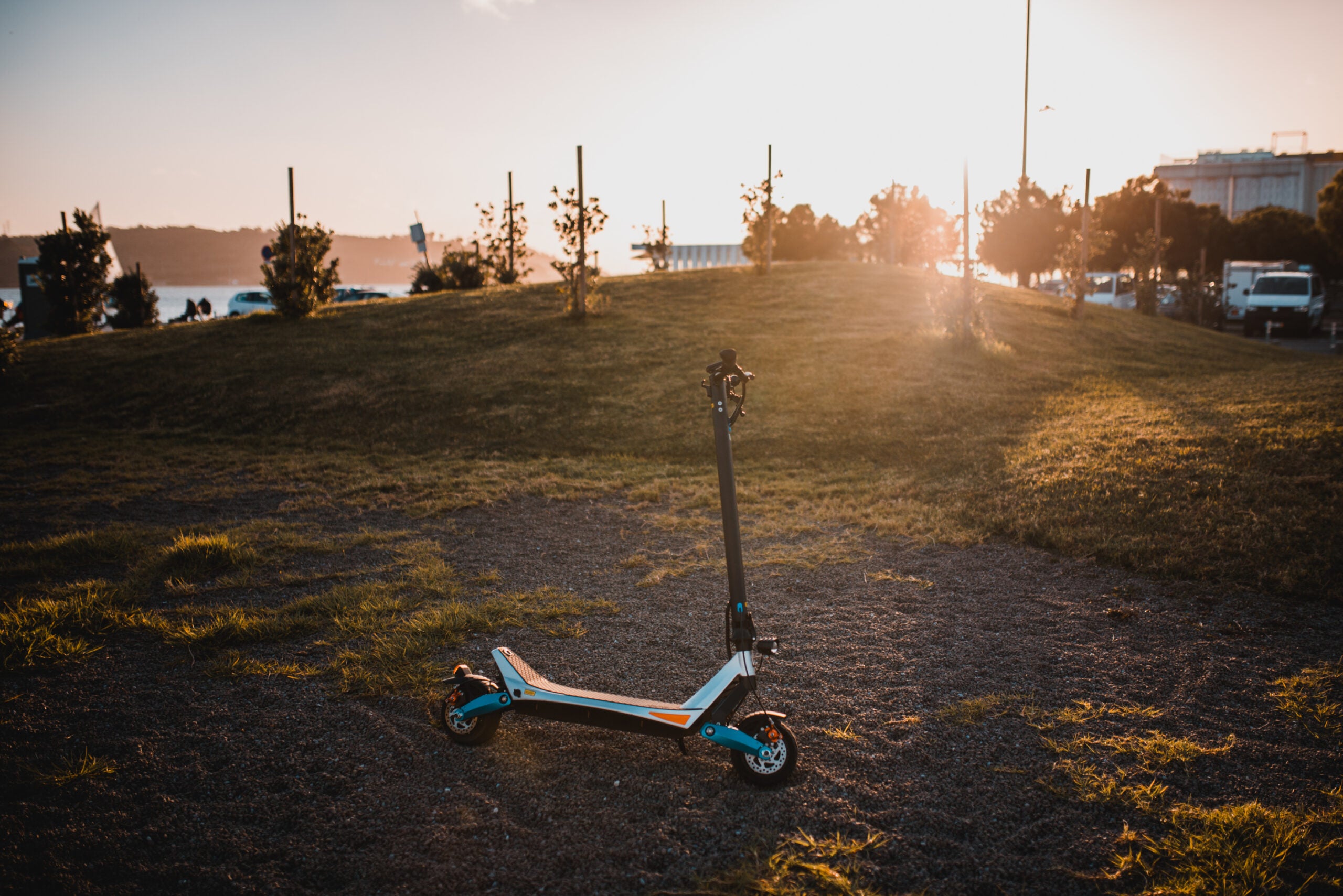 Varla motorized scooter for adults