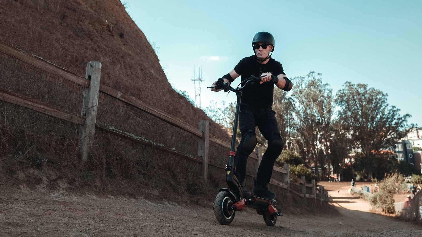 Varla motorized scooter for adults