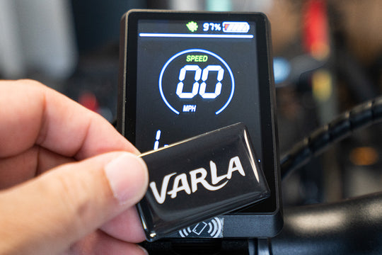 LCD Display with NFC Card