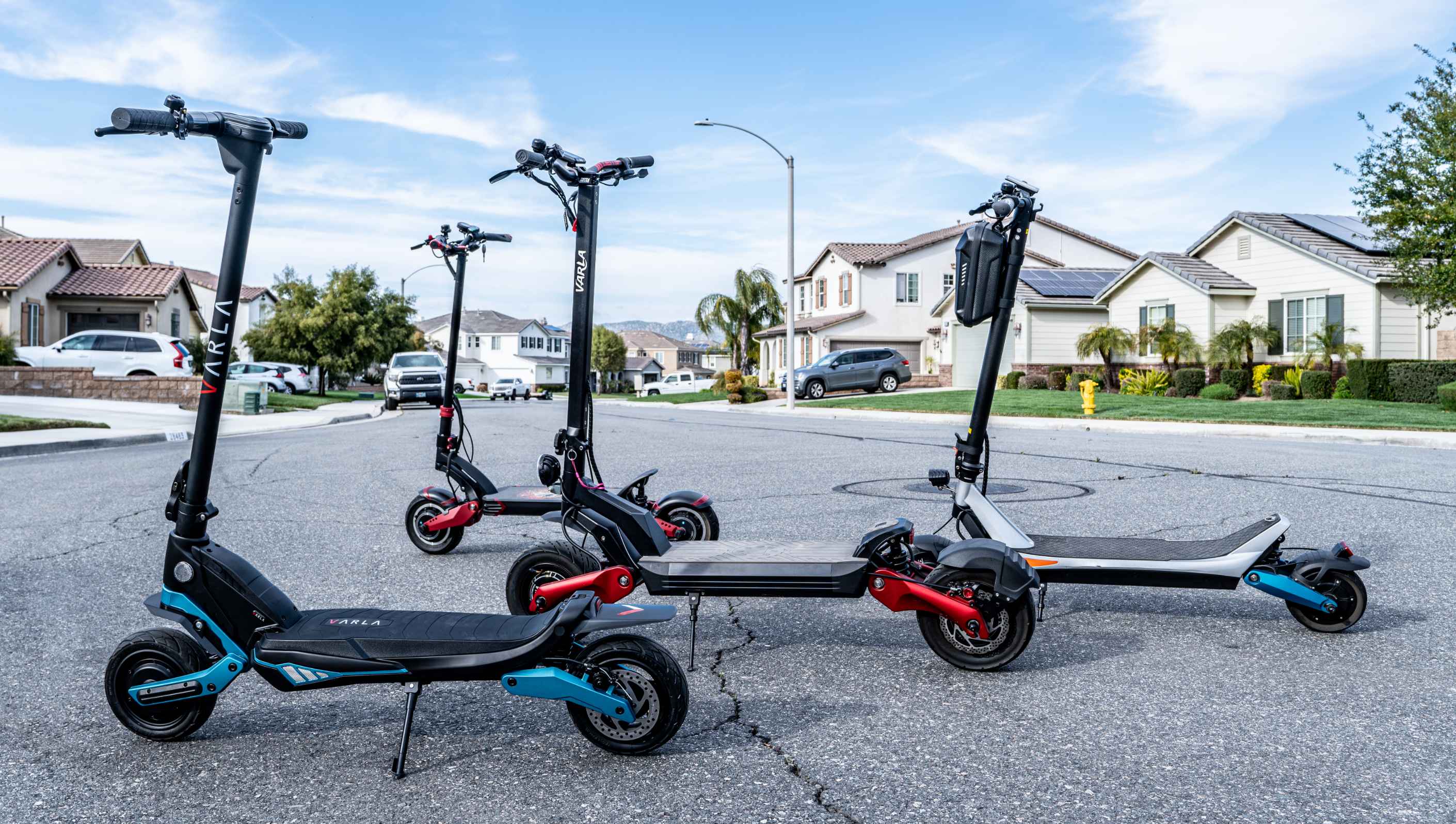 Varla electric scooters for adults