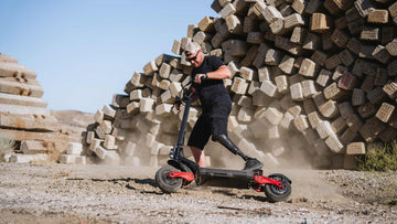 electric scooter with seat