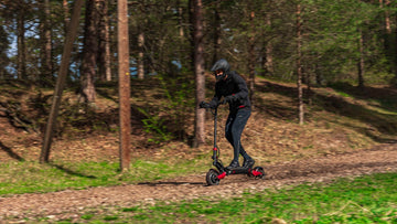 electric scooter with seat