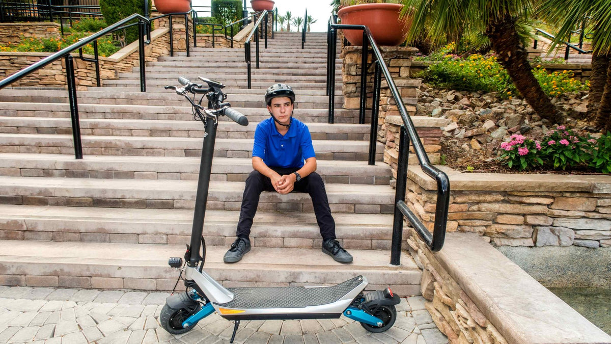 Sit-Down Electric Scooters Ensure a Stable Ride - Varla Scooter