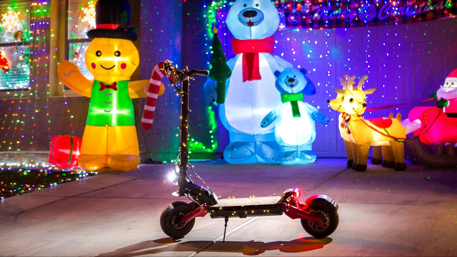 Jingle All the Way with Varla: DIY Christmas Decor for Your Electric Scooter