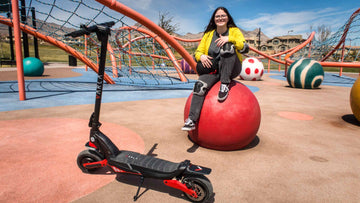 Varla foldable electric scooter