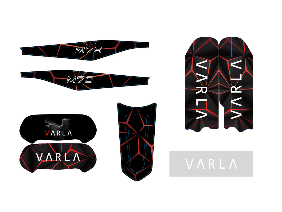 Electric Dirt Bike Full Body Decal Kit (M7S)