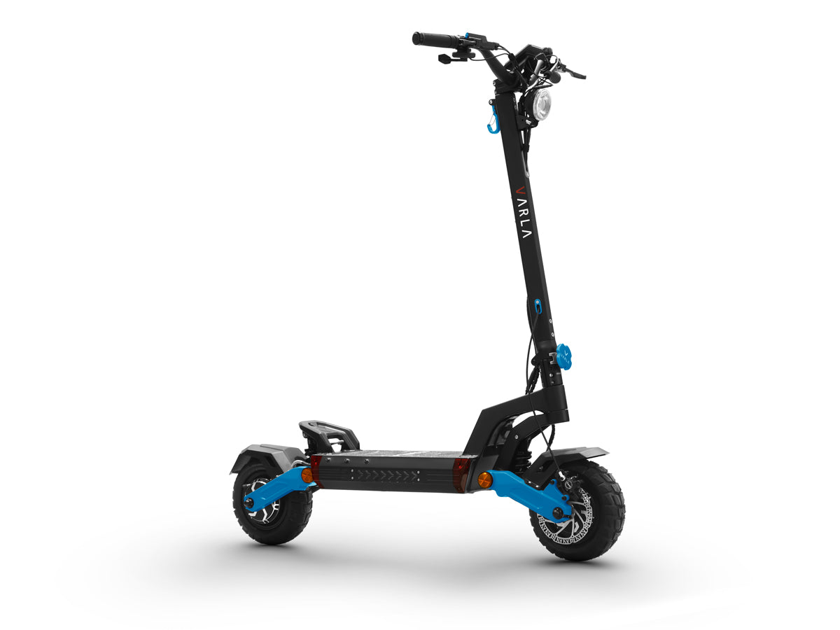 Eagle One V2.0 Powerful Off-Road Electric Scooter, Blue+2nd Charger & Wide Deck-US-2 WKS