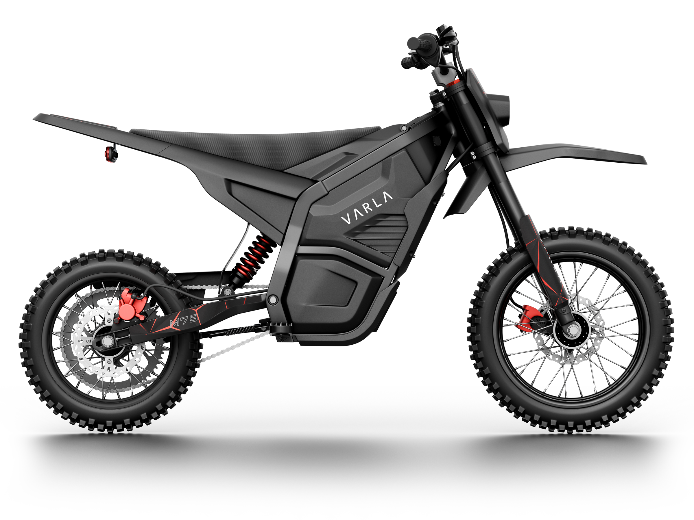 M7S side profile electric dirt bike